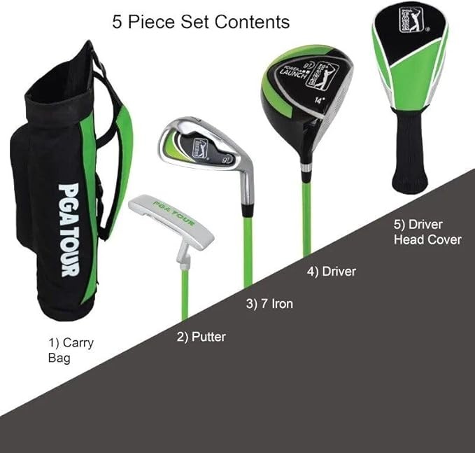 Generic Junior Golf Club Set, Green